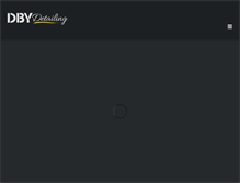 Tablet Screenshot of dbydetailing.com